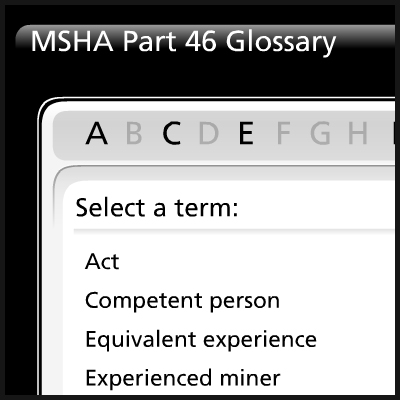 msha-glossary