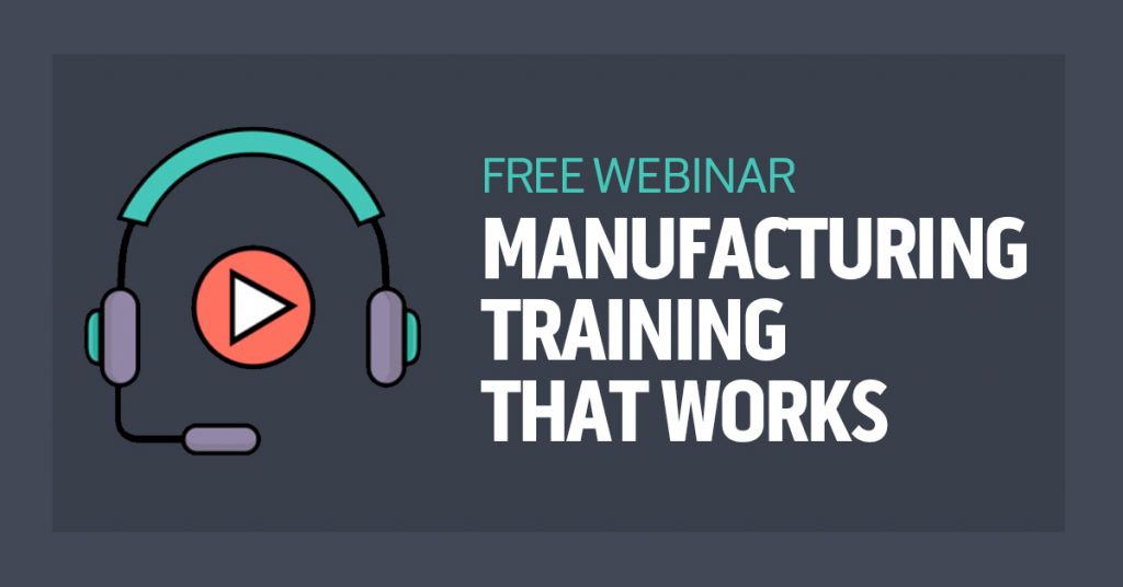 Manufacturing Training Recorded Webinar Image