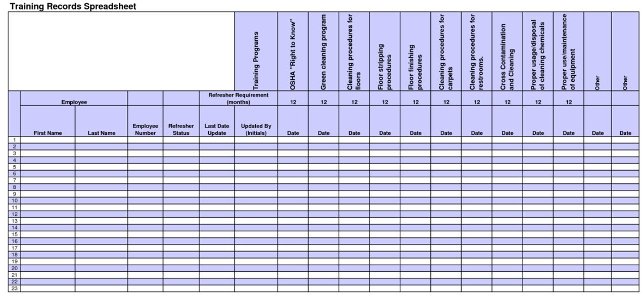 spreadsheet