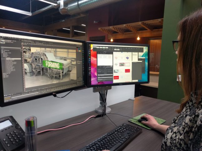 Compositing for 3D Manufacturing Training Image