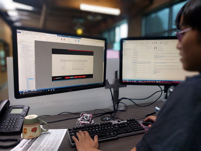eLearning Authoring Question for Manufacturing Training Image
