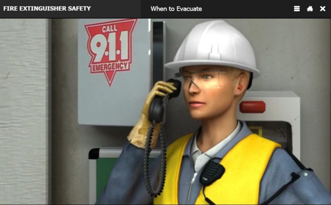 How to Use a Fire Extinguisher Call for Help Image