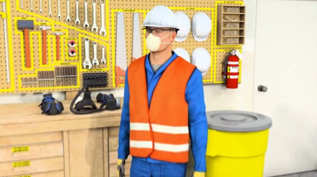 Voluntary Respirator Use Online Training Image