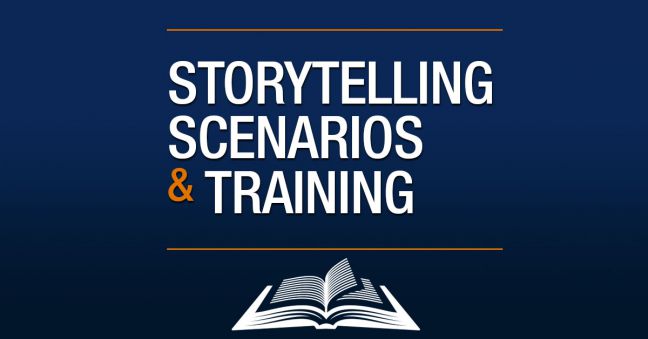 Storytelling, Scenarios, and Training Image
