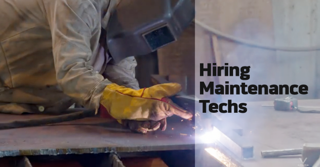 Hiring Maintenance Techs Image