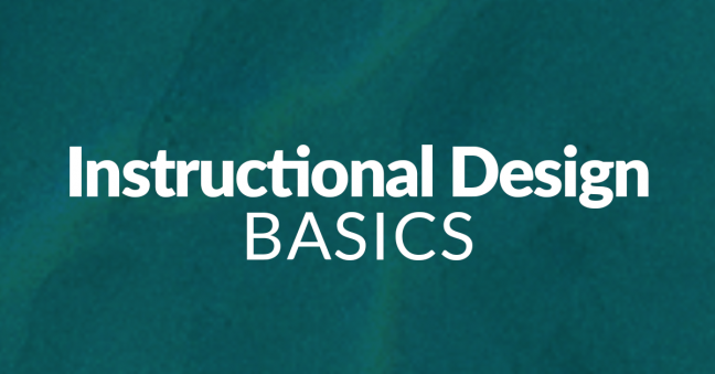 Instructional Design Basics Image 