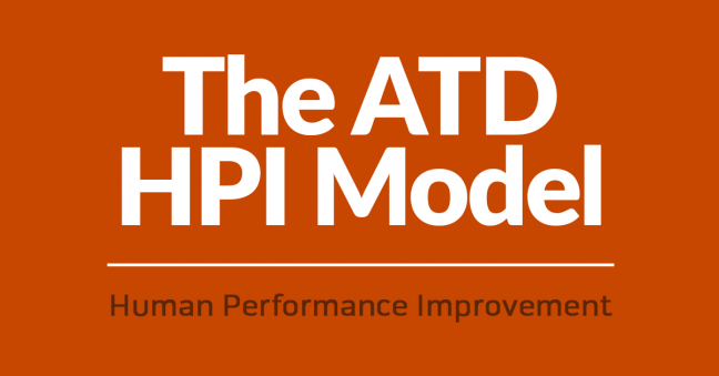 Human Performance Improvement (HPI) Model Image