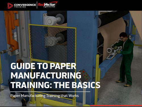 Paper Manufacturing Training Guide Button